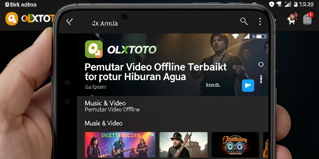 Tampilan antarmuka OLXTOTO yang sederhana dan fungsional.