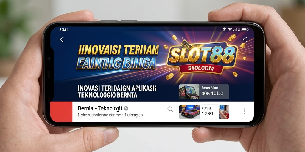 Tampilan antarmuka utama SLOT88 yang modern dan informatif.