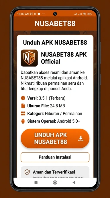 Cara Unduh dan Instal APK nusabet88 untuk Android